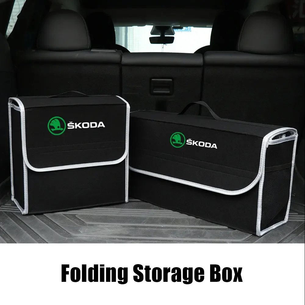 Car Trunk Organizer Foldable Storage Box - Автомобильный ящик для хранения багажника, складной