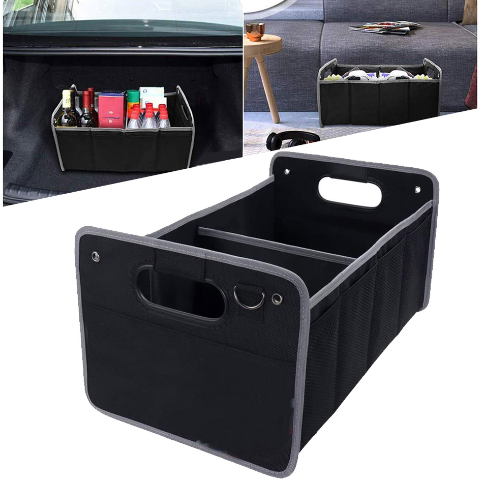 Car Trunk Organizer Foldable Storage Box - Универсальный складной автомобильный органайзер, портативный контейнер