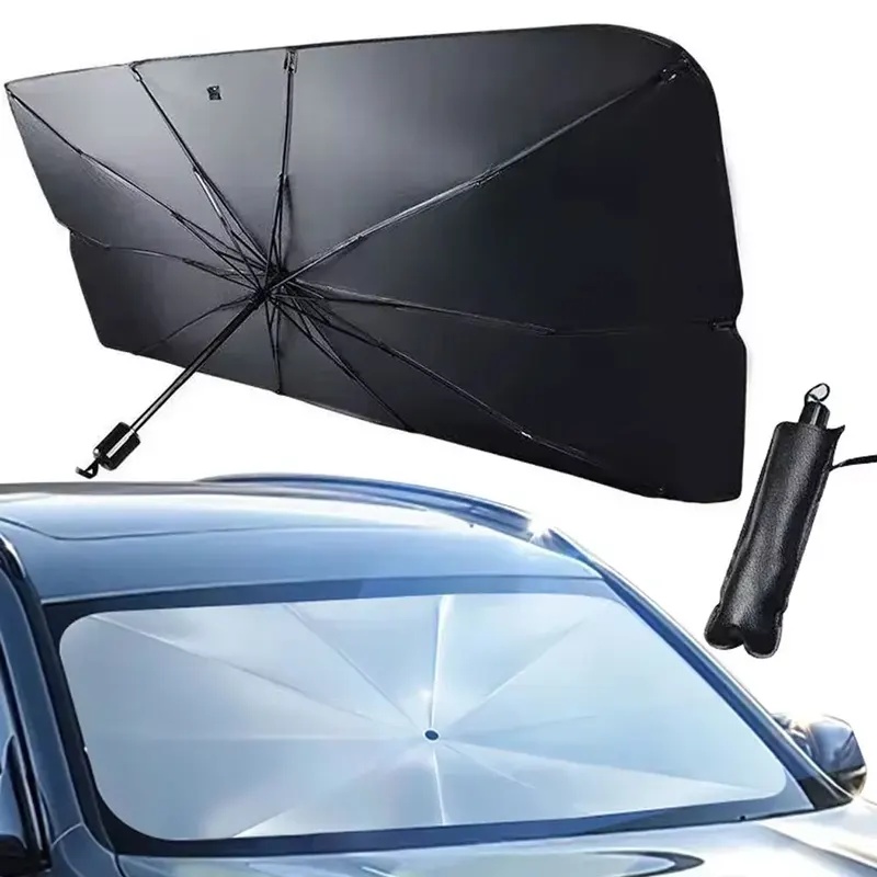 Car Sunshade Windshield Umbrella Foldable - Небольшие подарки для рождественских носков, портативный