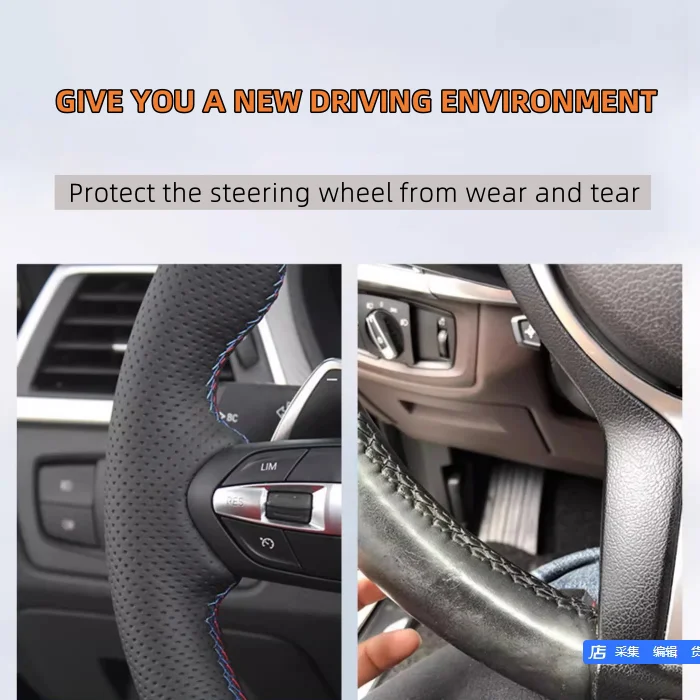 Автомобильный чехол на руль дл – обзор и цена Car Steering Wheel Cover Anti Slip Breathable