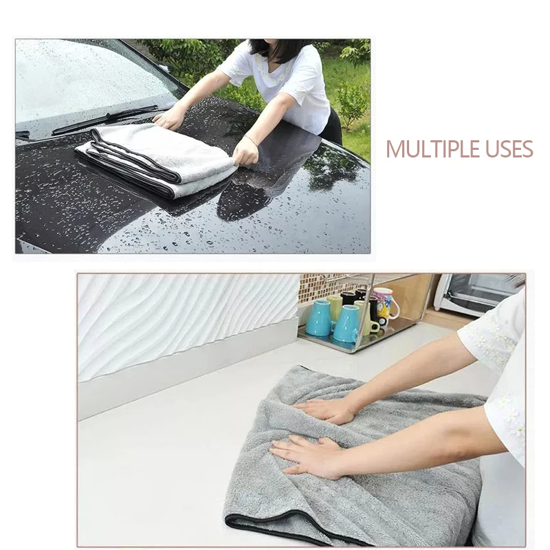 Полотенце из микрофибры, аксес – обзор и цена Microfiber Car Drying Towel Super Absorbent