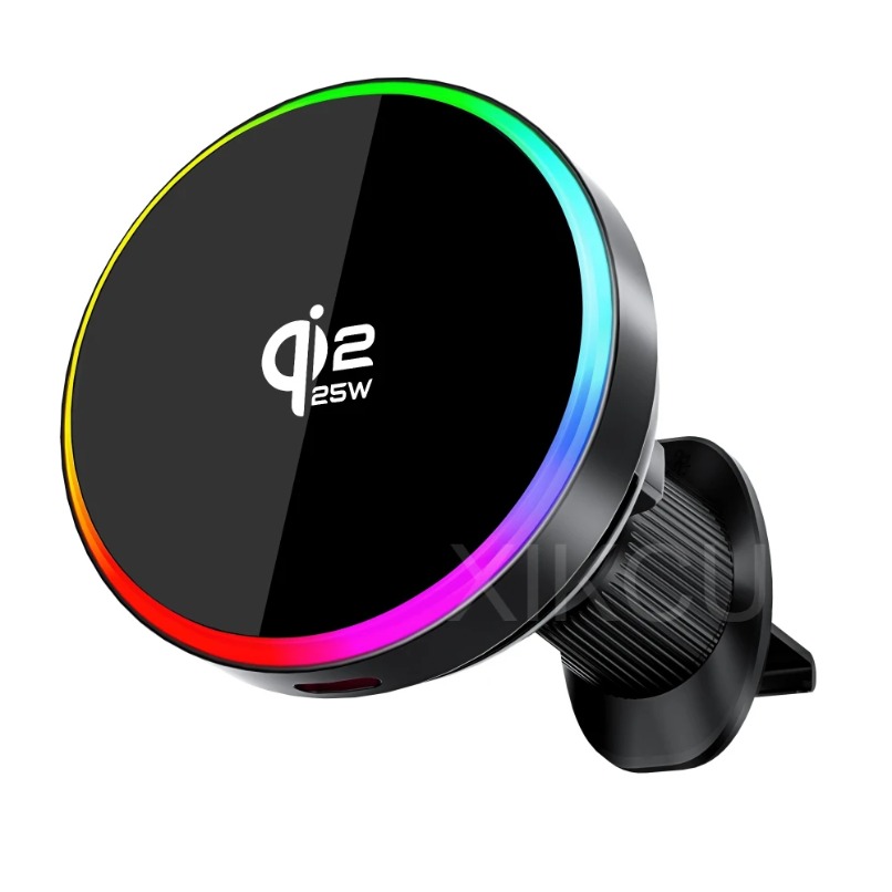 Беспроводное магнитное автомоб – обзор и цена Wireless Car Charger Mount Fast Charging