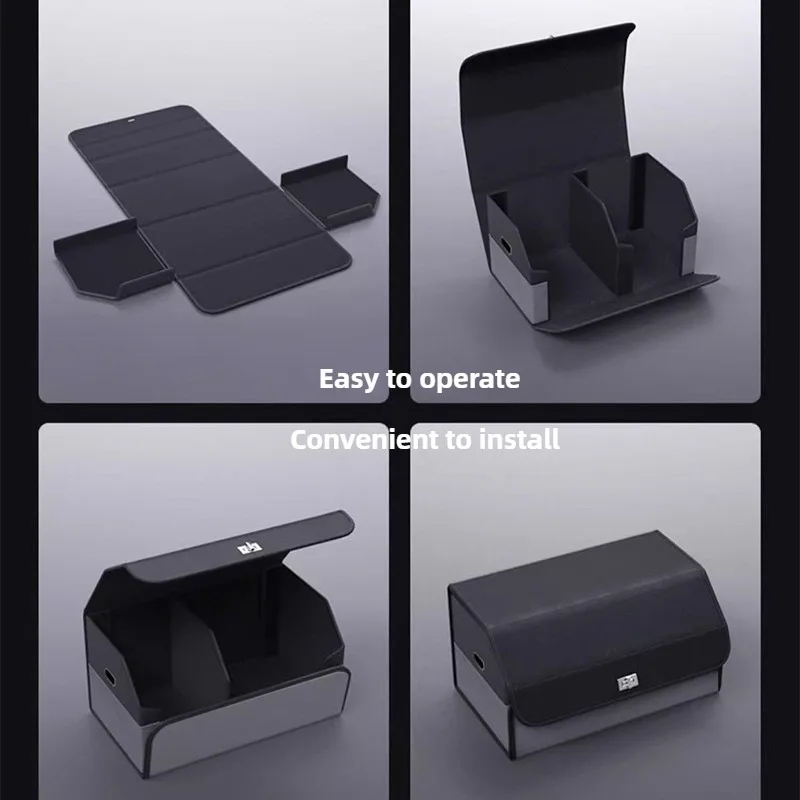 Легкий и стильный органайзер д – обзор и цена Car Trunk Organizer Foldable Storage Box
