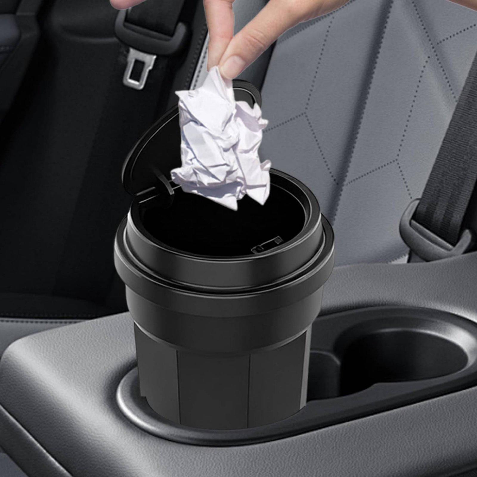 Автомобильный мусорный контейн – обзор и цена Waterproof Car Trash Can With Lid