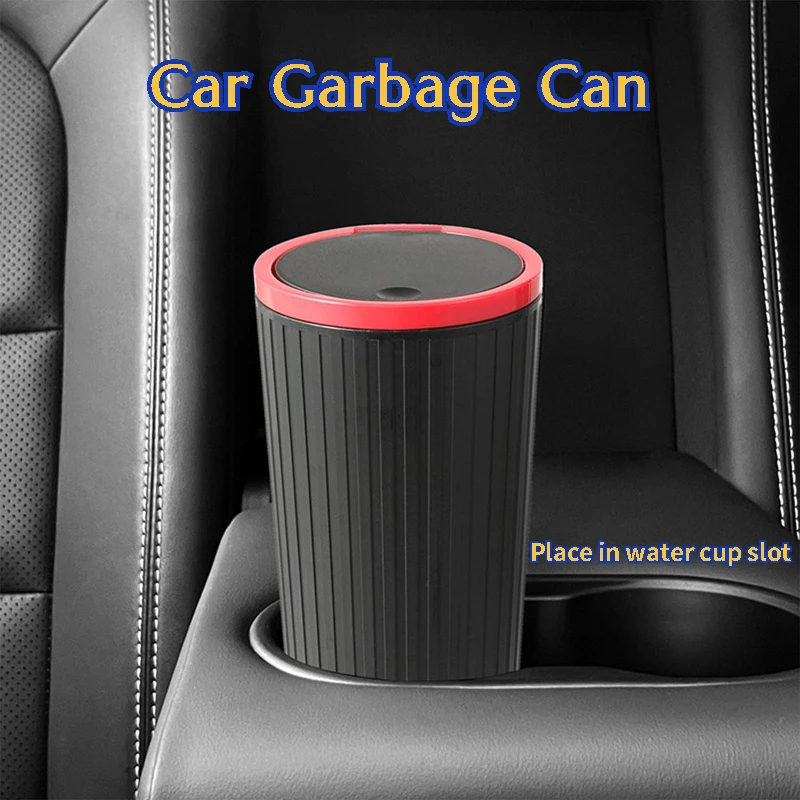 Мусорная корзина для автомобил – обзор и цена Waterproof Car Trash Can With Lid