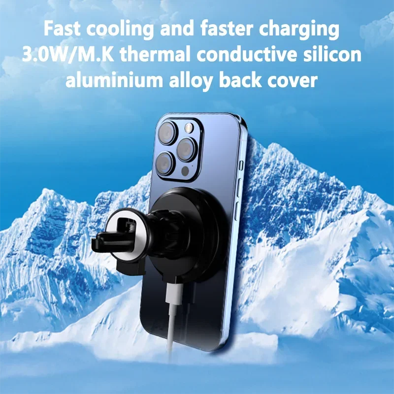 Автомобильное беспроводное зар – обзор и цена Wireless Car Charger Mount Fast Charging